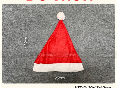 Nón Noel vải trẻ em [Nhiều kiểu - ĐK 23cm] NON-X-04